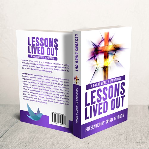 We need a captivating cover for our 1-year Devotional! Design by Zahari Studio