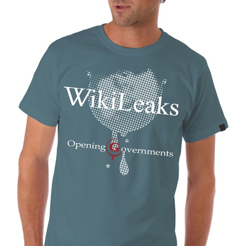 New t-shirt design(s) wanted for WikiLeaks デザイン by Maffsf