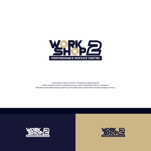 Prestige Trusted Logo for high end garage that's partnered with another brand Design von Gyan S™