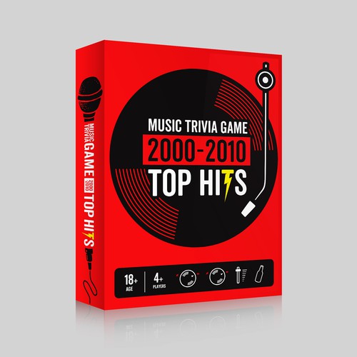 Create a packaging design for a music trivia game Design by logovora