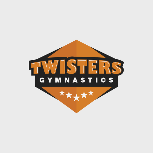 Twister Gymnastics Logo Rebrand - Modern, Exciting, Clean Logo Update for Kids Gymnastics Facility Design by Ok Lis