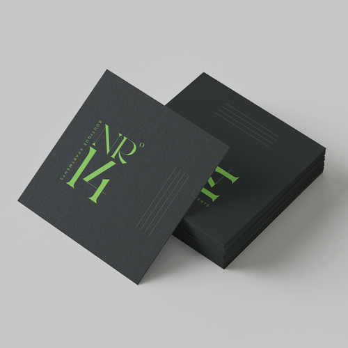 Proposition sur un concours de Logo et carte de visite, réalisée par Hong Nham