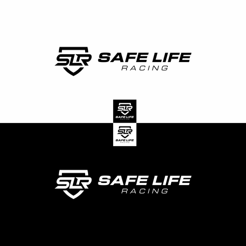 Logo Redesign for Safe Life Racing!  A manufacturer of auto racing safety equipment. Design by HTM