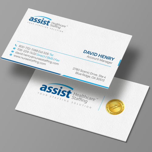 Business Card Design Design by boniamin