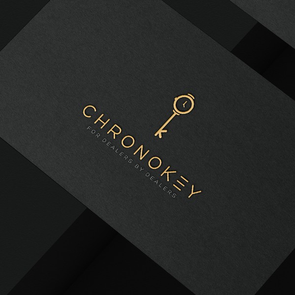 Simple Logo Design of a Key