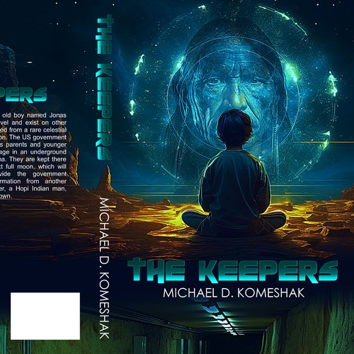 Design a mystical-themed book cover for a story about an astral traveling boy. Design by SusansArt