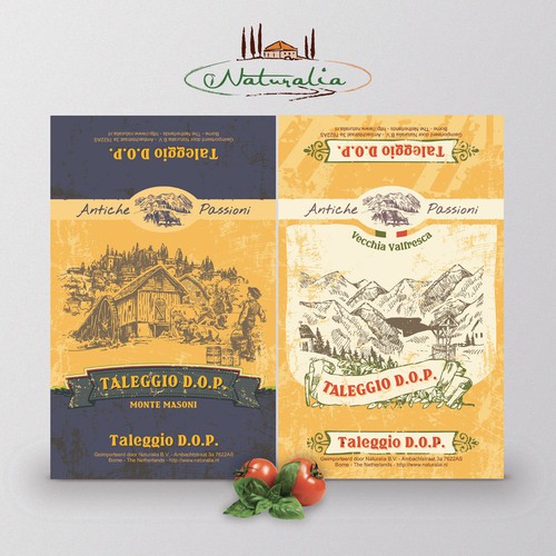 Designs | Create a Product label for an Italian Cheese | Product label ...