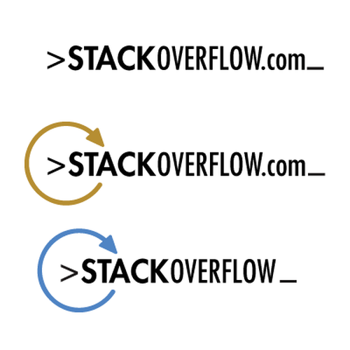 logo for stackoverflow.com デザイン by hooktail