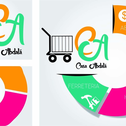 Design di CREA EL LOGO PARA UNA NUEVA CADENA DE TIENDAS DE ABARROTES di criverap