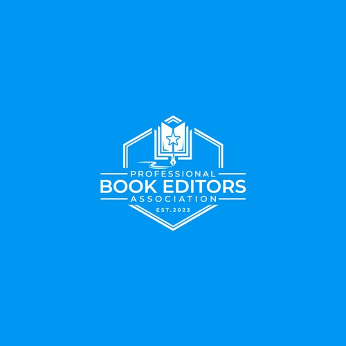 Logo for a Modern Professional Association of Book Editors Design by MotionPixelll™