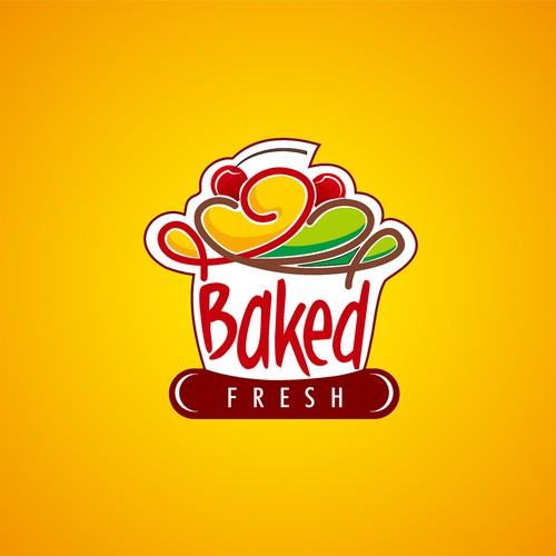 logo for Baked Fresh, Inc. Ontwerp door Kangkinpark