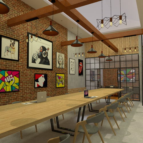 Office design for software development company Design by Gaeah