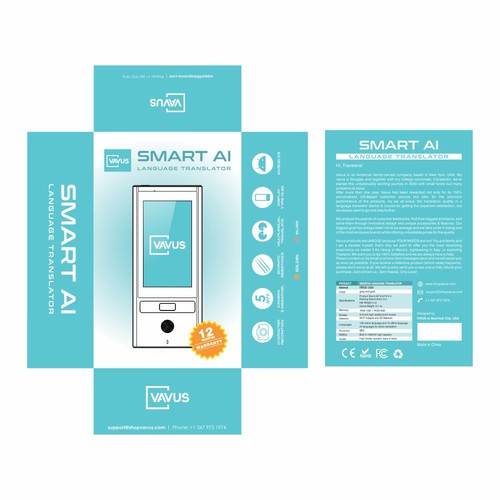 Design a great package for a Language Translator device Design by diviart