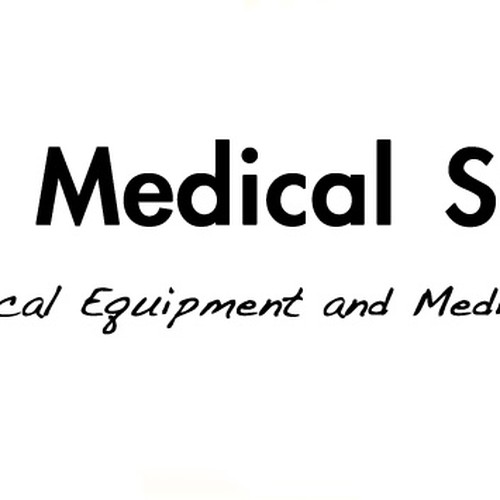 Logo for Medical Supply Company to convey CUSTOMER SERVICE Logo