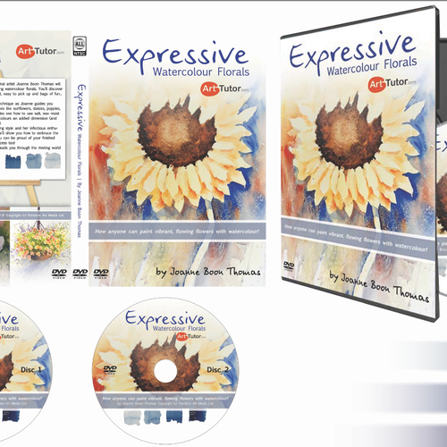 Design a beautiful DVD cover and on-disc artwork Design by CSP Designs