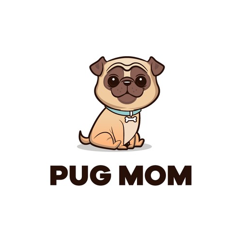 Rally pug moms around your design! | Logo design contest | 99designs