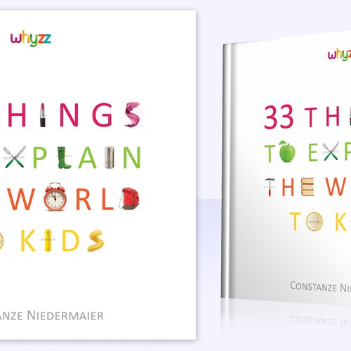 Create a book cover for - 33 Things to explain the world to kids. Réalisé par Olena Aristova