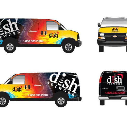 Diseño de V&S 002 ~ REDESIGN THE DISH NETWORK INSTALLATION FLEET de mes