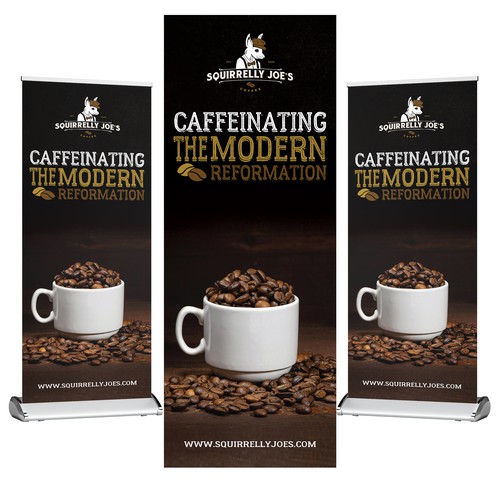 Coffee Company Trade Show Banner Design by Aziz-Creative