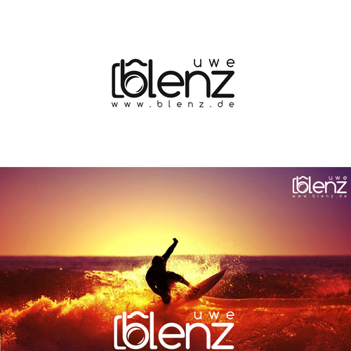 photography logo blenz.de Design by cv design