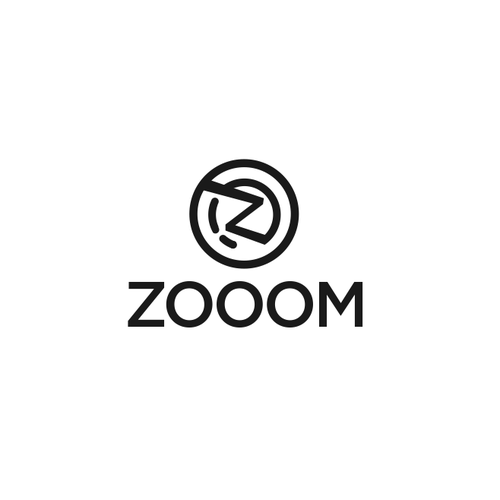 Challenge how to make a logo with "zooming feeling" in a smart way Design by toyib.nh