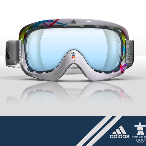 Design adidas goggles for Winter Olympics Design por r u n e