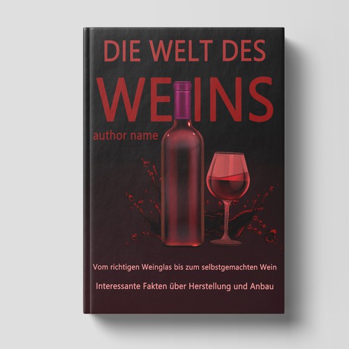 Book cover contest entry by REDSPIDER.