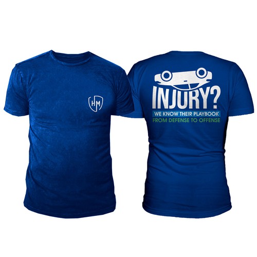 Personal Injury Lawyer T-Shirts Design by kenzi'22
