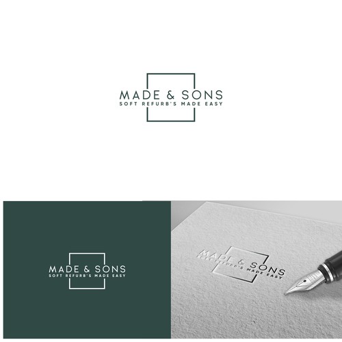Design di Luxury Meets Ease: Logo & Card Design for Made & Sons di S H A Y
