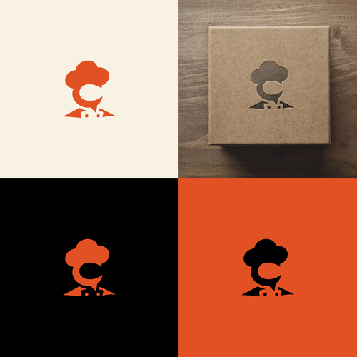 "CHEF": Food & Cooking Social Media Logo Design by Ikim