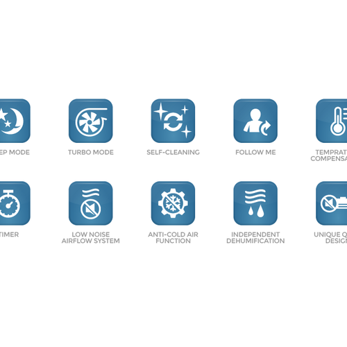 Redesign 43 Feature Icons Design by Wenwen