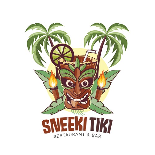 Tiki Bar Design! Design by Milon™