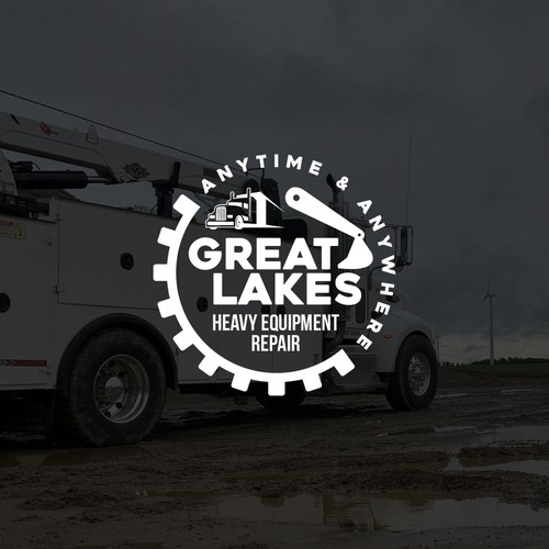 Creative design for heavy equipment repair in the state of Michigan Design by pixel_dezigns