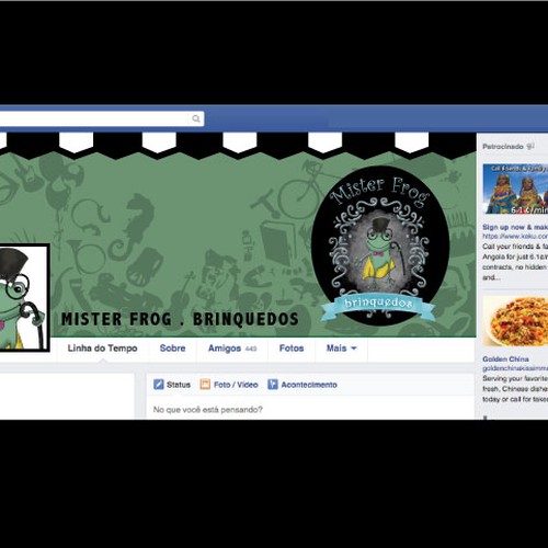 Mister Frog Toy Shop Searchs: Logo + Visual Identity Design by CHARLENE VAZ