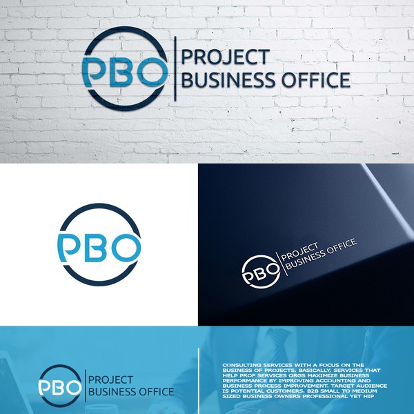 Design by Onik hasan titled "project business office logo"