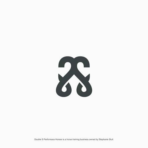 "SS" or "2S" Brand Mark for Double S Performance Horses Design by 3PM