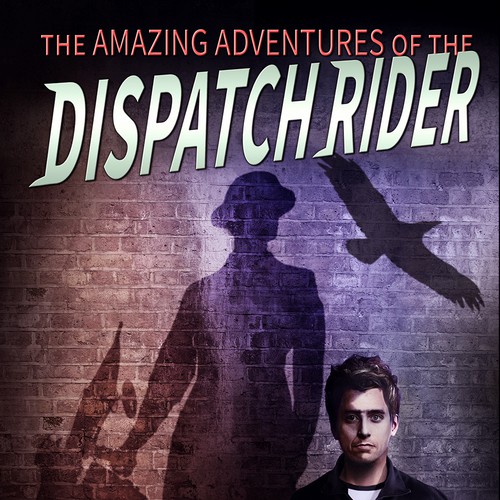 Design a book cover for The Amazing Adventures of the Dispatch Rider Design by Bold Fox Art