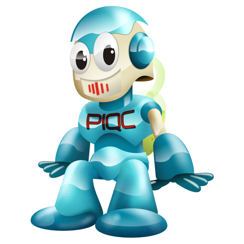 Pixar-esque Mascot & Logo - Cute, Modern, 3D Robot-Pixie Design by Cristian Pacher