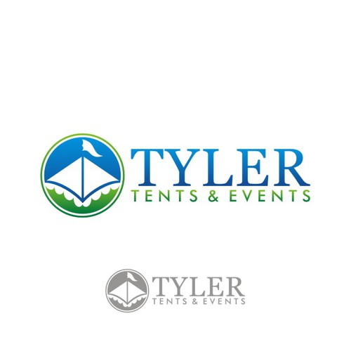 Create a Tent & party logo for Tyler Tents & Events Design by BL4CKMOR3™