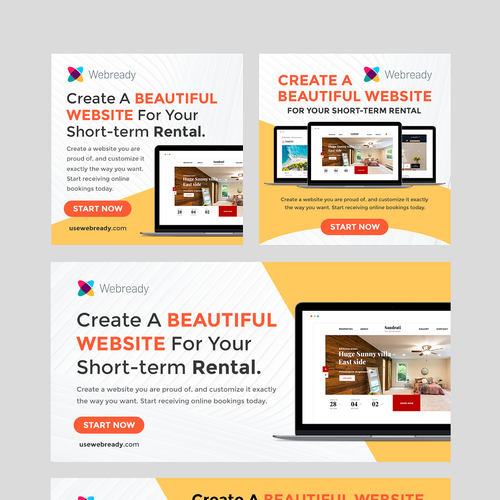 Web builder banner ads-ontwerp door 99B