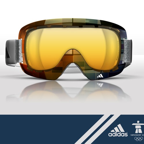 Design adidas goggles for Winter Olympics デザイン by r u n e