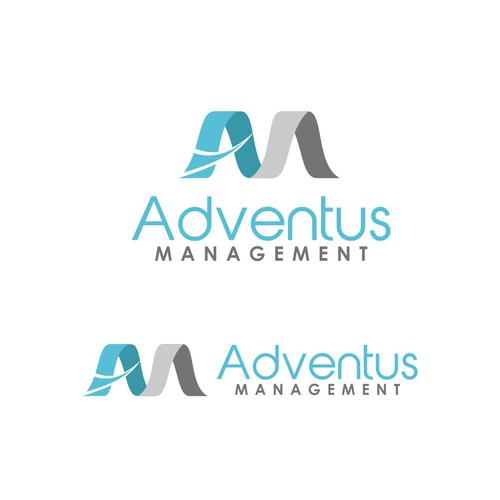 Logo for Adventus Management Design by azgap