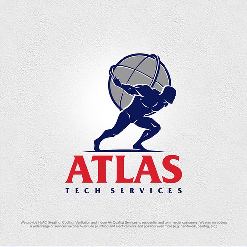 Guaranteed-  Create a logo and branding concept for Atlas Tech Services Design by adityabeny