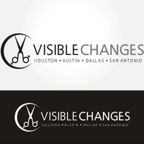 Create a new logo for Visible Changes Hair Salons Design by Heri_udaza