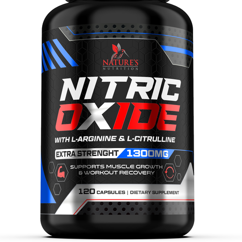 Nitric Oxide label design needed for Nature's Nutrition Design by JOHN's_AlphaCreation