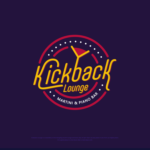 Kickback Lounge - Martini & Piano Bar Design by dsteps.cp