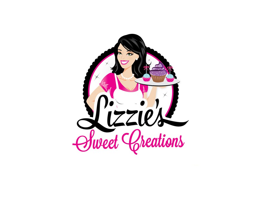 Cupcake Food Truck Logo With Flirty Character Logo Design Contest