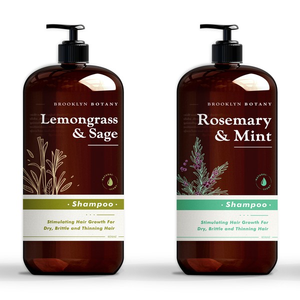 Brooklyn Botany Shampoo Packaging