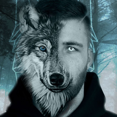 half human half wolf male