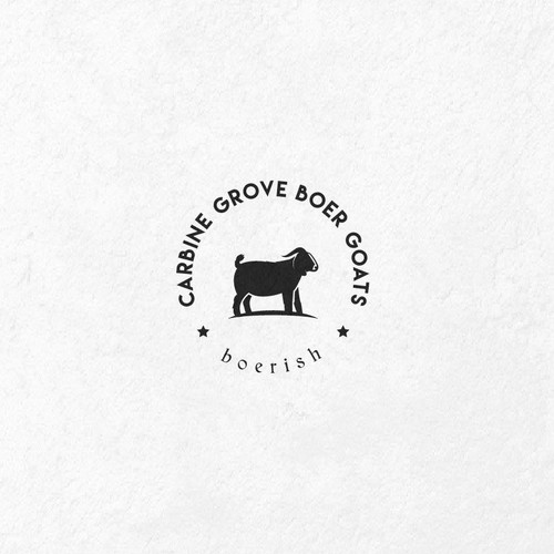 Carbine Grove Boer Goats needs a sophisticated logo for our gourmet ...